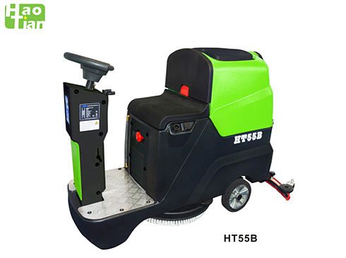 HT55B Ride-on Scrubber Drier(single-brush )