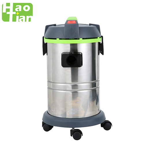 HT-30J HaoTian 30-liter Stainless Steel Silent Wet and Dry Vacuum Cleaner