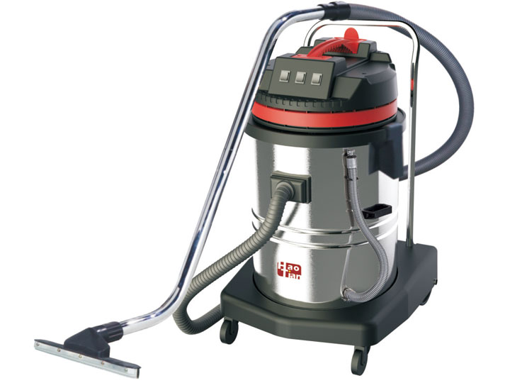 HT60-2/HT60-3 HaoTian 60L Two-motor/Three-motor stainless steel wet and dry vacuum cleaner