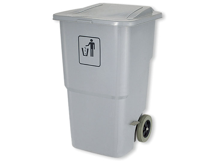 B-104A 240L Foot-pedal Even-cover Garbage Bin