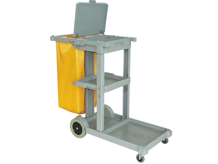 D-011-B Multupurpose cleaning cart with cover